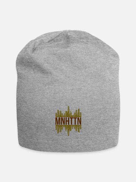 Manhattan - Jersey Beanie - heather gray