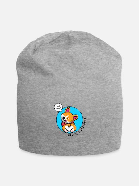 Anak Anjing - Jersey Beanie - heather gray
