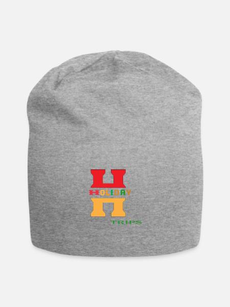 holiday trips t-shirt. - Jersey Beanie - heather gray