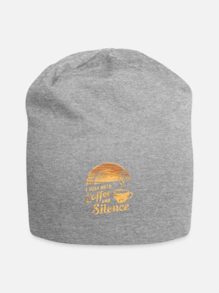 Watch Out Kindergarten Here I Come Dinosaurs Back - Jersey Beanie - heather gray
