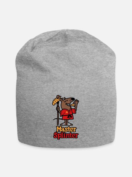 Master Splinter - Jersey Beanie - heather gray - Front