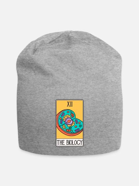 The Biology - Tarot Card - Jersey Beanie - heather gray - Front