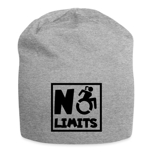 No limits for this female wheelchair user - Jersey Beanie