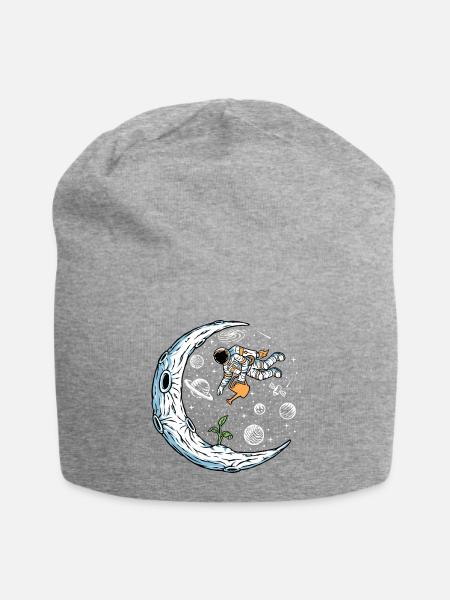 Gardener of the Moon - Jersey Beanie - heather gray