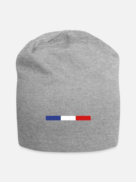 France - Jersey Beanie - heather gray - Front