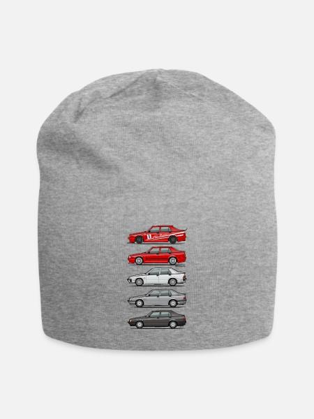 Stack of Alfa 75 Milano Tipo 161 - Jersey Beanie - heather gray - Front
