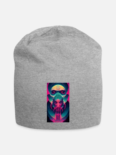 Cthulhu Echo - Jersey Beanie - heather gray