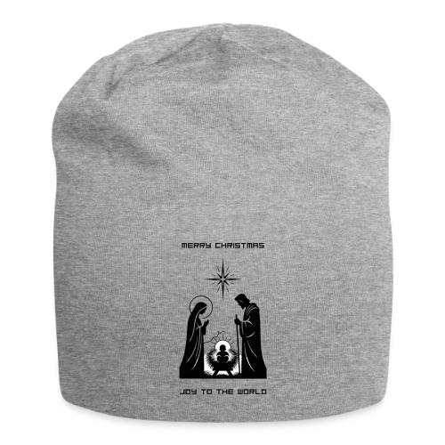 Joy to the World T-Shirt | Minimalist Nativity - Jersey Beanie