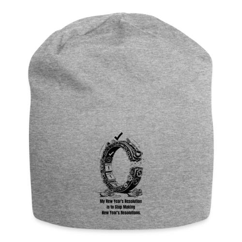 The Resolution Loop - Sarcastic New Year's T-Shirt - Jersey Beanie