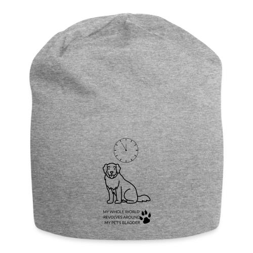 My Pet's Bladder World T-Shirt | Funny Dog/Cat Own - Jersey Beanie