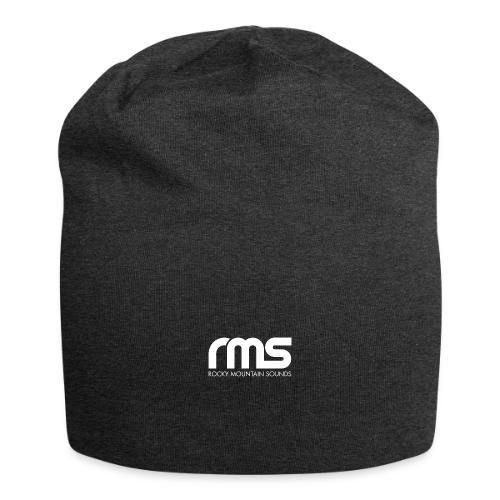 RMS White classic logo - Jersey Beanie