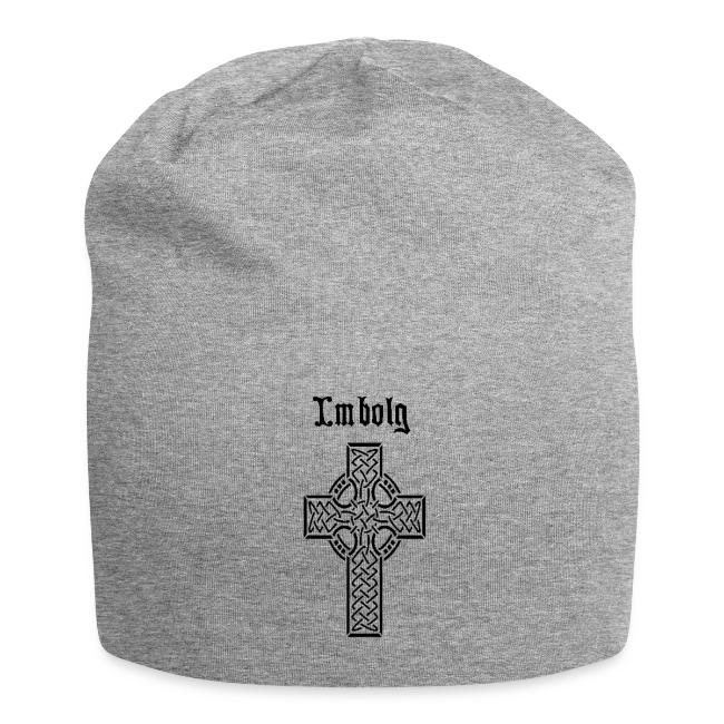Imbolg Black Logo and Cross