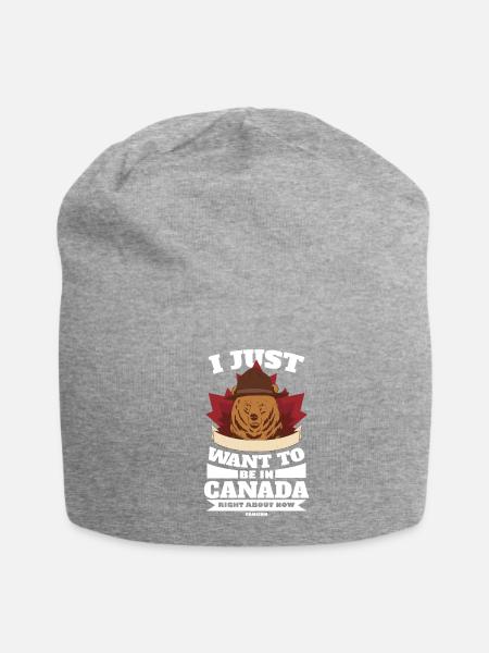 Canada - Jersey Beanie - heather gray - Front