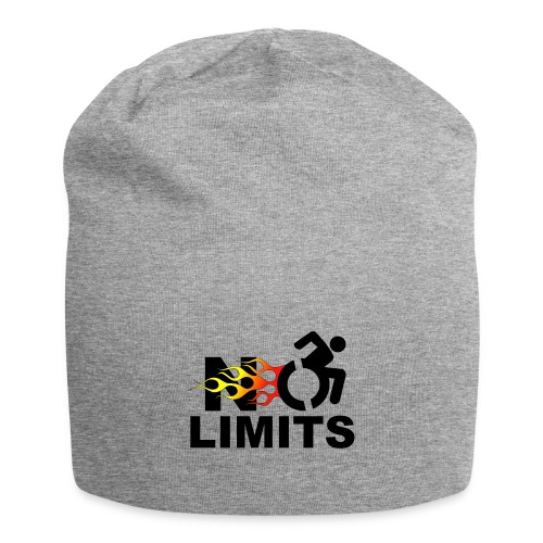 No limits for me with my wheelchair - Jersey Beanie
