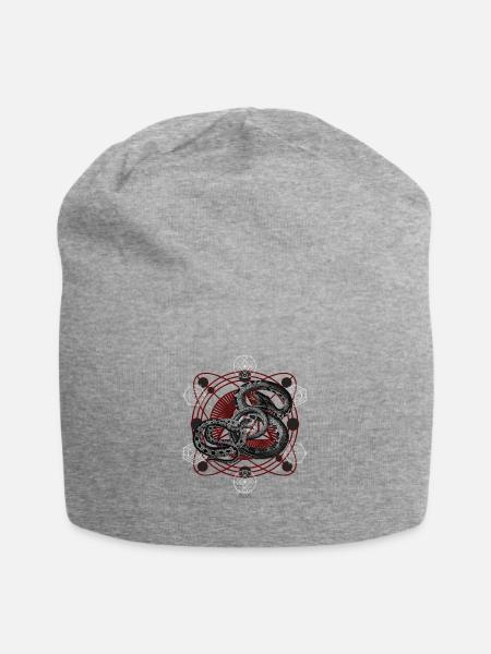OCCULT SHIRT 4 - Jersey Beanie - heather gray - Front