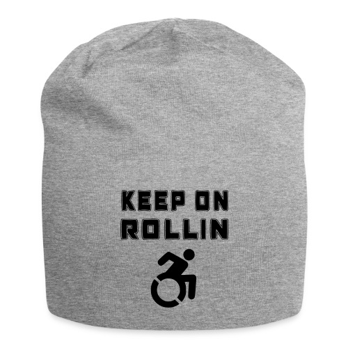 I keep on rollin with my wheelchair - Jersey Beanie