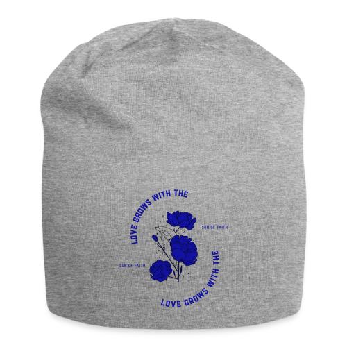 Love Grows With The Sun Of Faith - Jersey Beanie