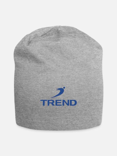 Trend - Jersey Beanie - heather gray - Front