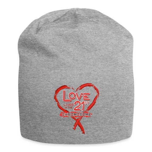 Down Syndrome Love (Red) - Jersey Beanie