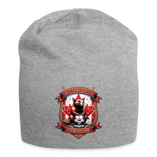 Canada Beaver Crest T-Shirt, Pride Badge Gift - Jersey Beanie