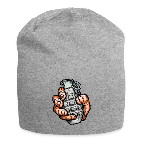 Hand Grenade In Comics Style - Jersey Beanie