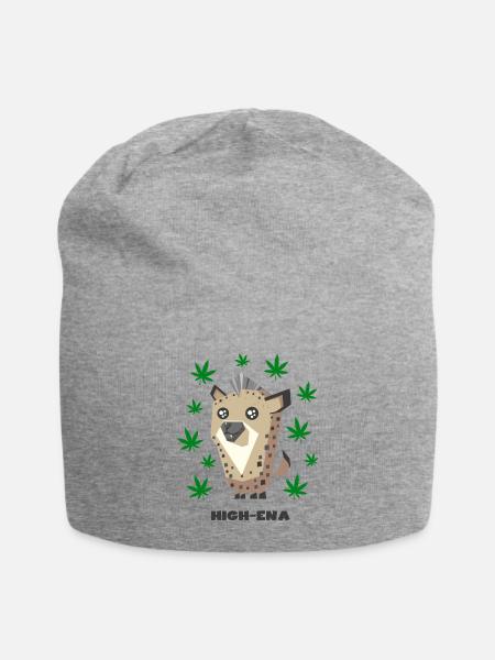 High Ena - Jersey Beanie - heather gray - Front