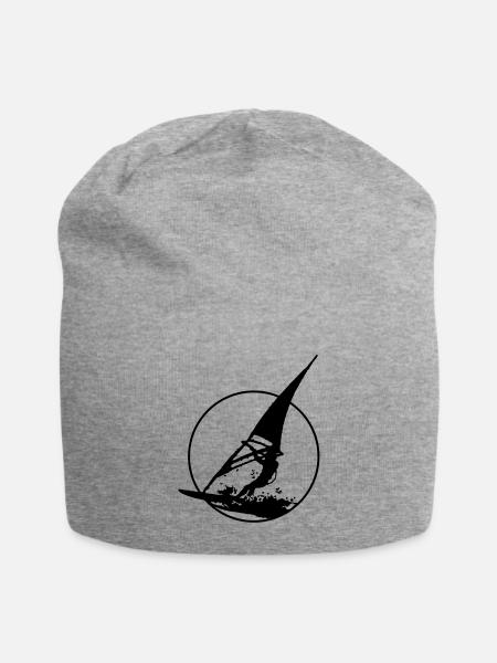 Windsurfing - Jersey Beanie - heather gray