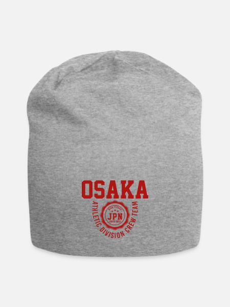 Osaka Athletic Division - Jersey Beanie - heather gray - Front