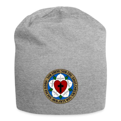 Luther Rose Five Solas Shirt–Christian Reformation - Jersey Beanie