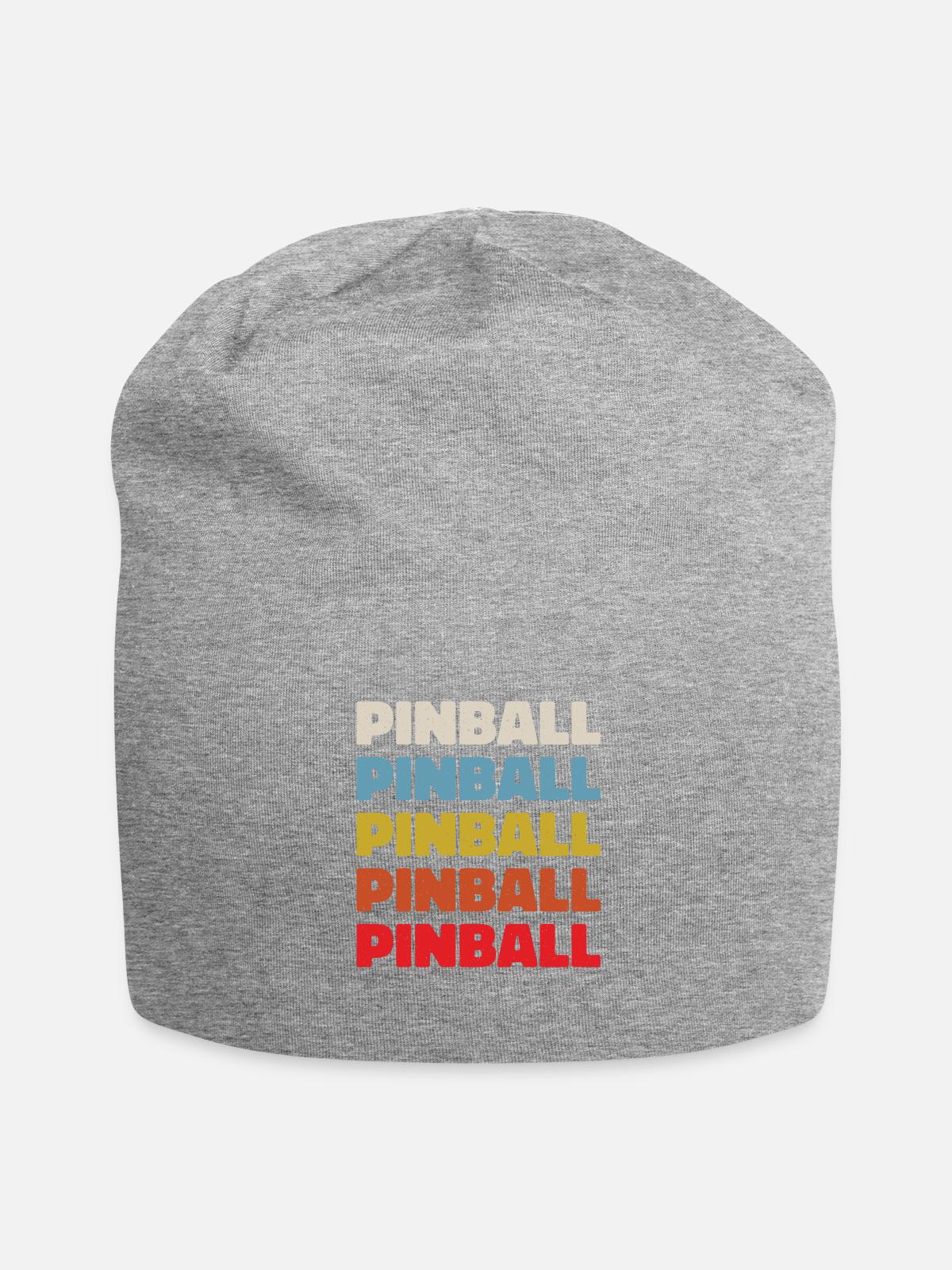 Pinball - Jersey Beanie - heather gray - Front