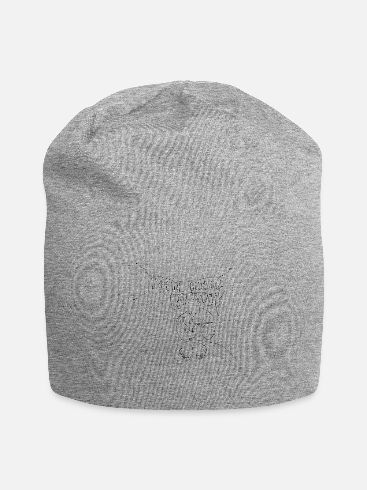New Business Idea cute - Jersey Beanie - heather gray - Front