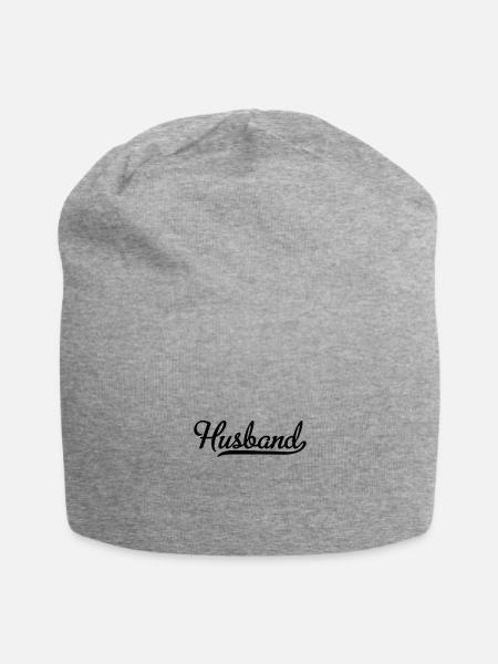 husband - Jersey Beanie - heather gray
