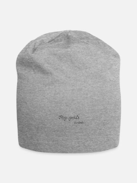 Pop punk Yardside - Jersey Beanie - heather gray - Front
