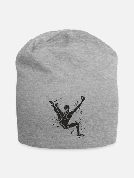 Boulderer Colorsplash Boulder Bouldering - Jersey Beanie - heather gray