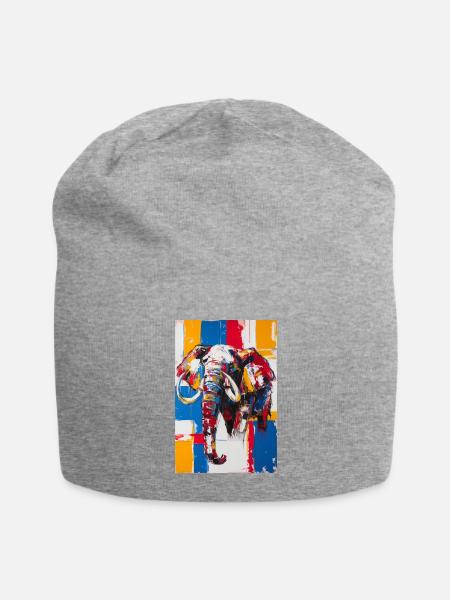 Mammoth - Jersey Beanie - heather gray - Front