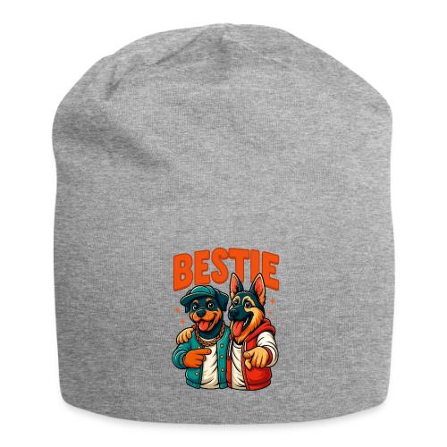 Hip Hop Dog Besties Shirt for Friends & Pet Lovers - Jersey Beanie
