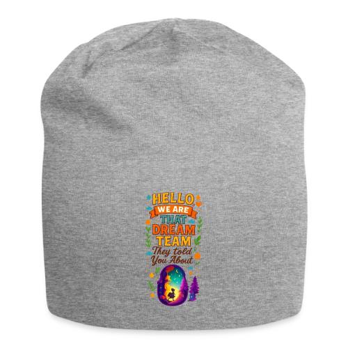 Dream Team Inspirational Graphic - Jersey Beanie