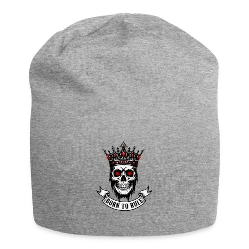 Born to Rule Skull King - Jersey Beanie