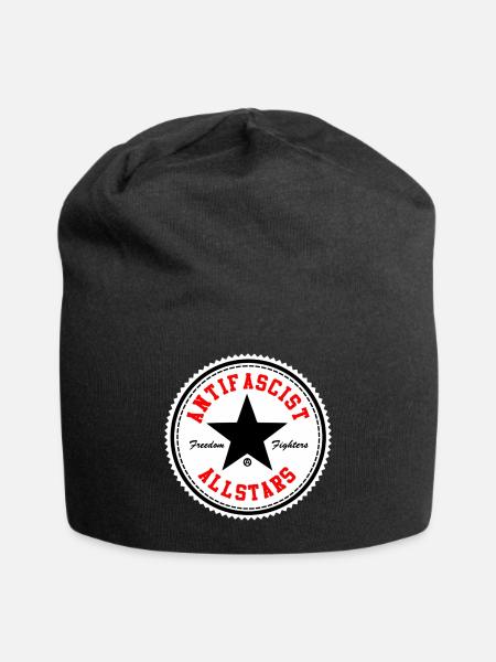 Anti-Fascist All Stars - Jersey Beanie - black - Front