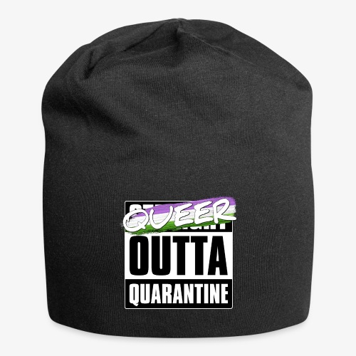 Queer Outta Quarantine - Genderqueer Pride - Jersey Beanie