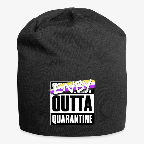 Enby Outta Quarantine - Nonbinary Pride - Jersey Beanie