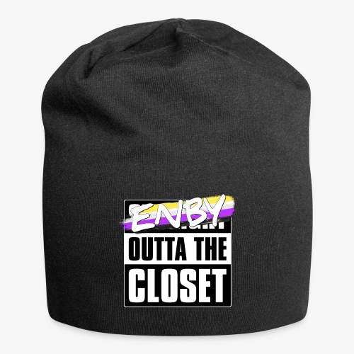 Enby Outta the Closet - Nonbinary Pride - Jersey Beanie