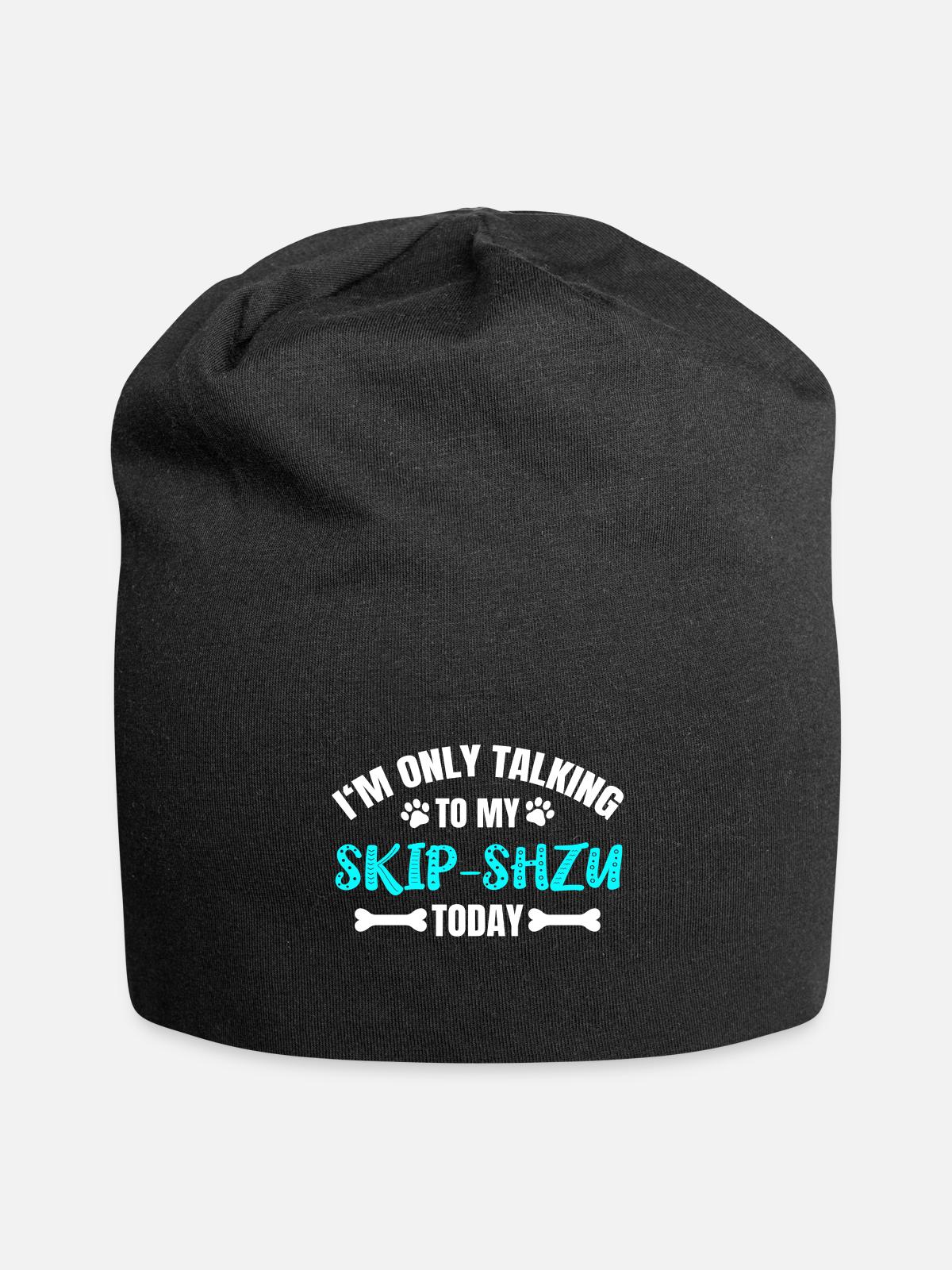 Skip-Shzu Owner - Jersey Beanie - black - Front