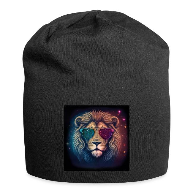 Jesus Lion of Judah wearing love glasses