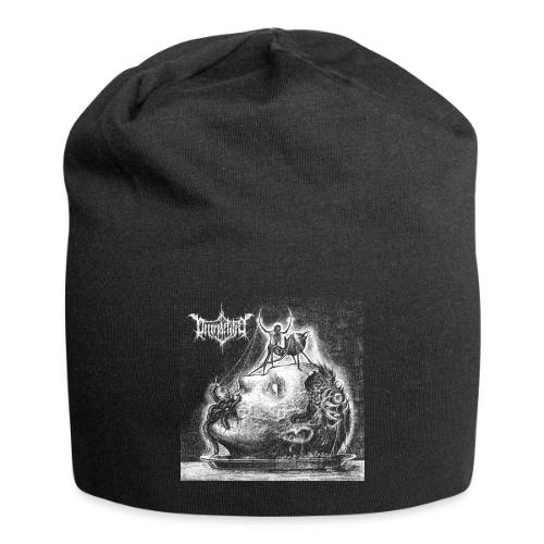 Decorpsetated - Human Words album cover, white - Jersey Beanie