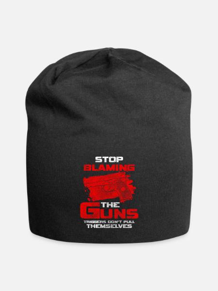 Guns Hunt War - Jersey Beanie - black - Front