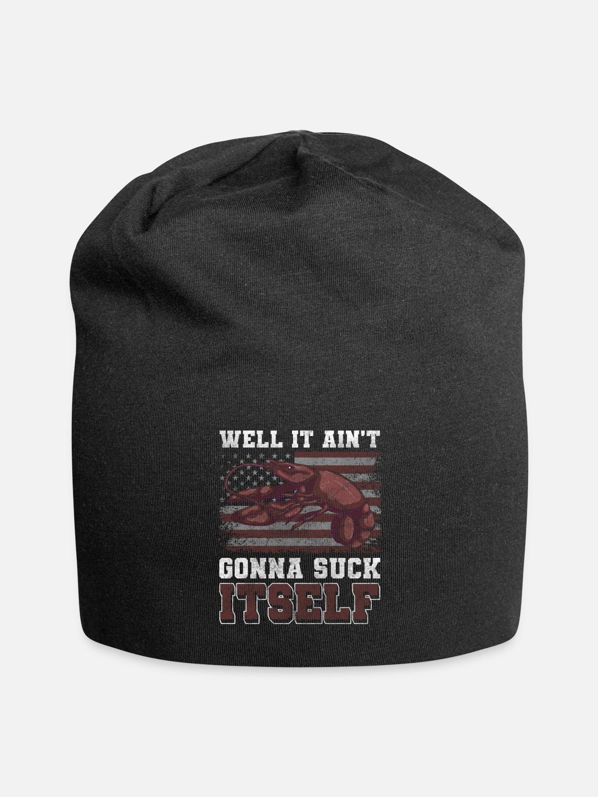 Meal Connoisseur Glutton - Jersey Beanie - black - Front