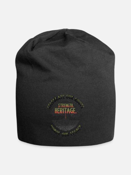 Honoring Heritage - Jersey Beanie - black - Front