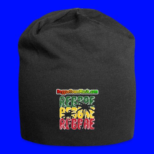 Rasta style reggae music design with classic roots - Tuque en jersey