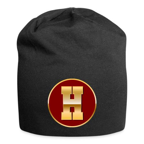 Letter H – Capital Varsity Alphabet Monogram - Jersey Beanie
